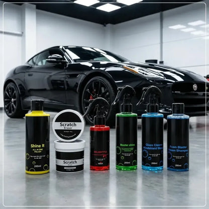 Complete car care kit – pack of 5