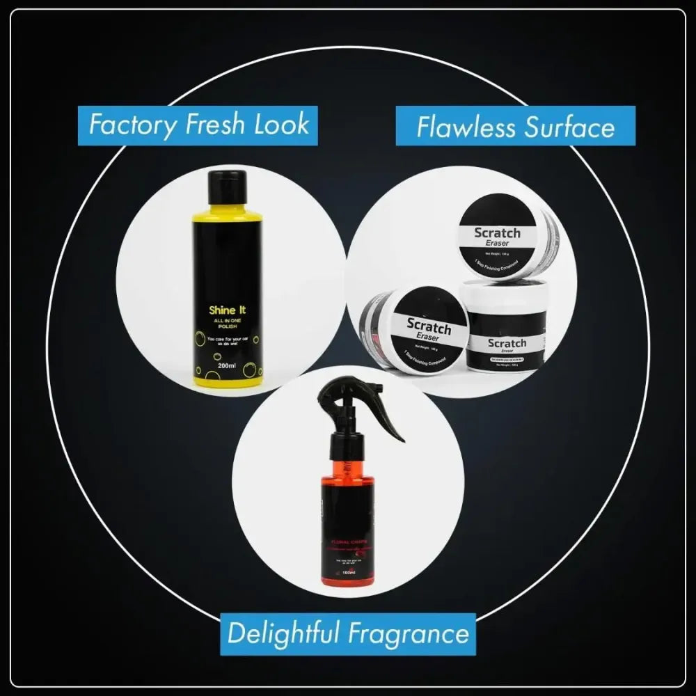 Complete car care kit – pack of 5