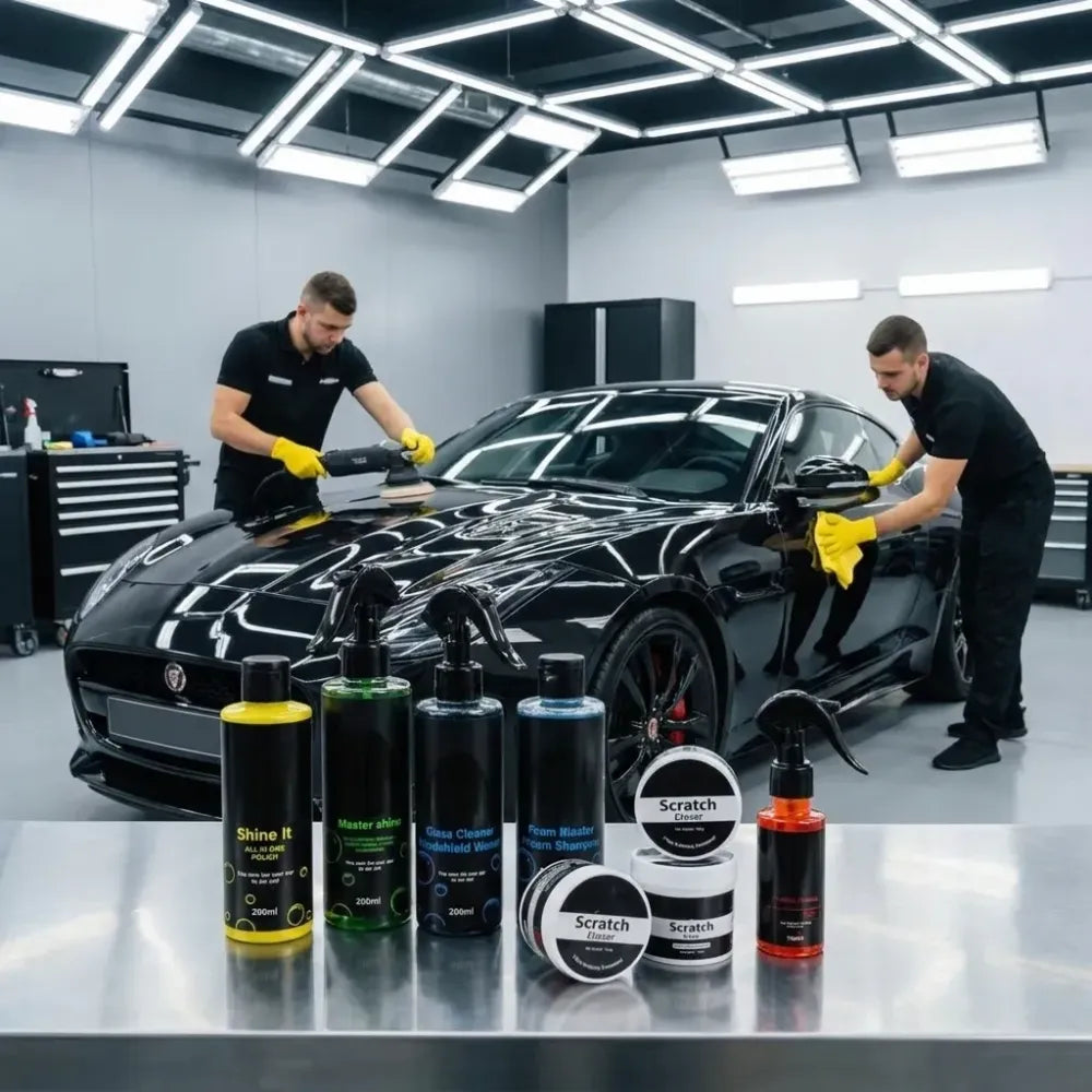 Complete car care kit – pack of 5