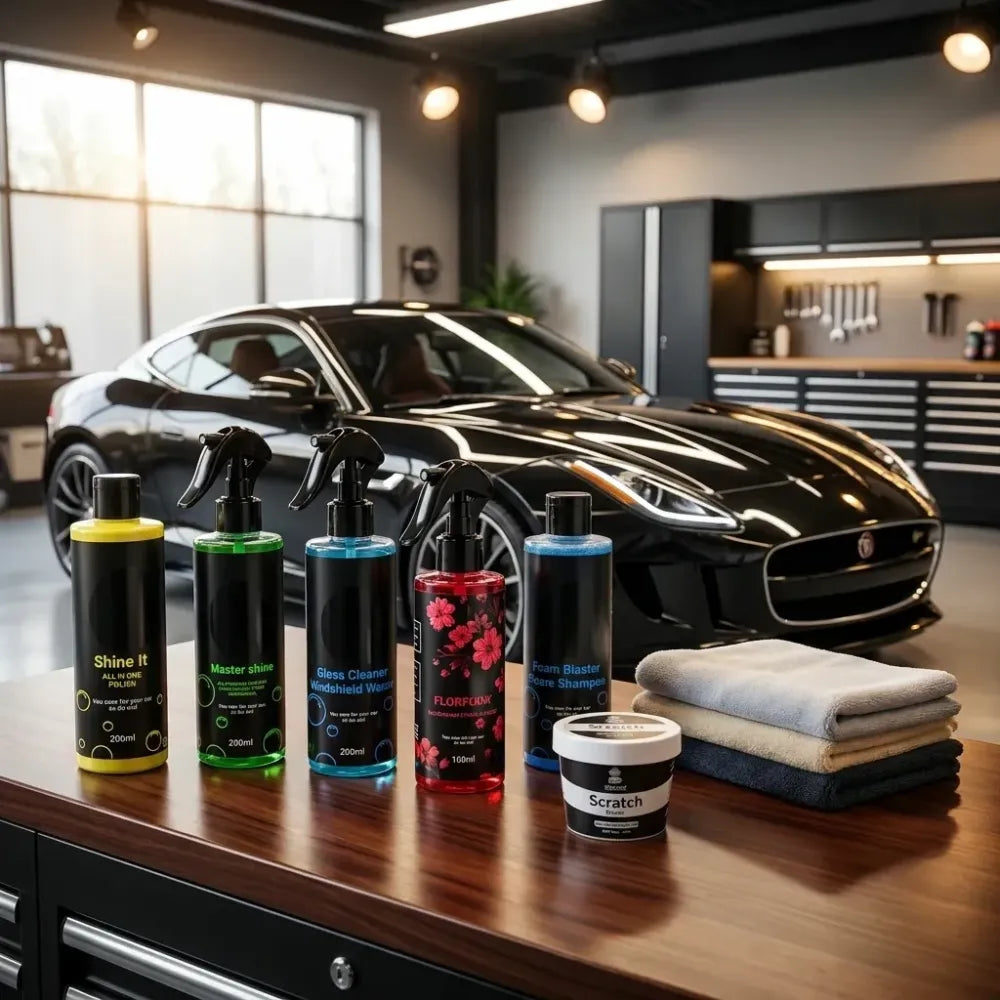 Complete car care kit – pack of 5