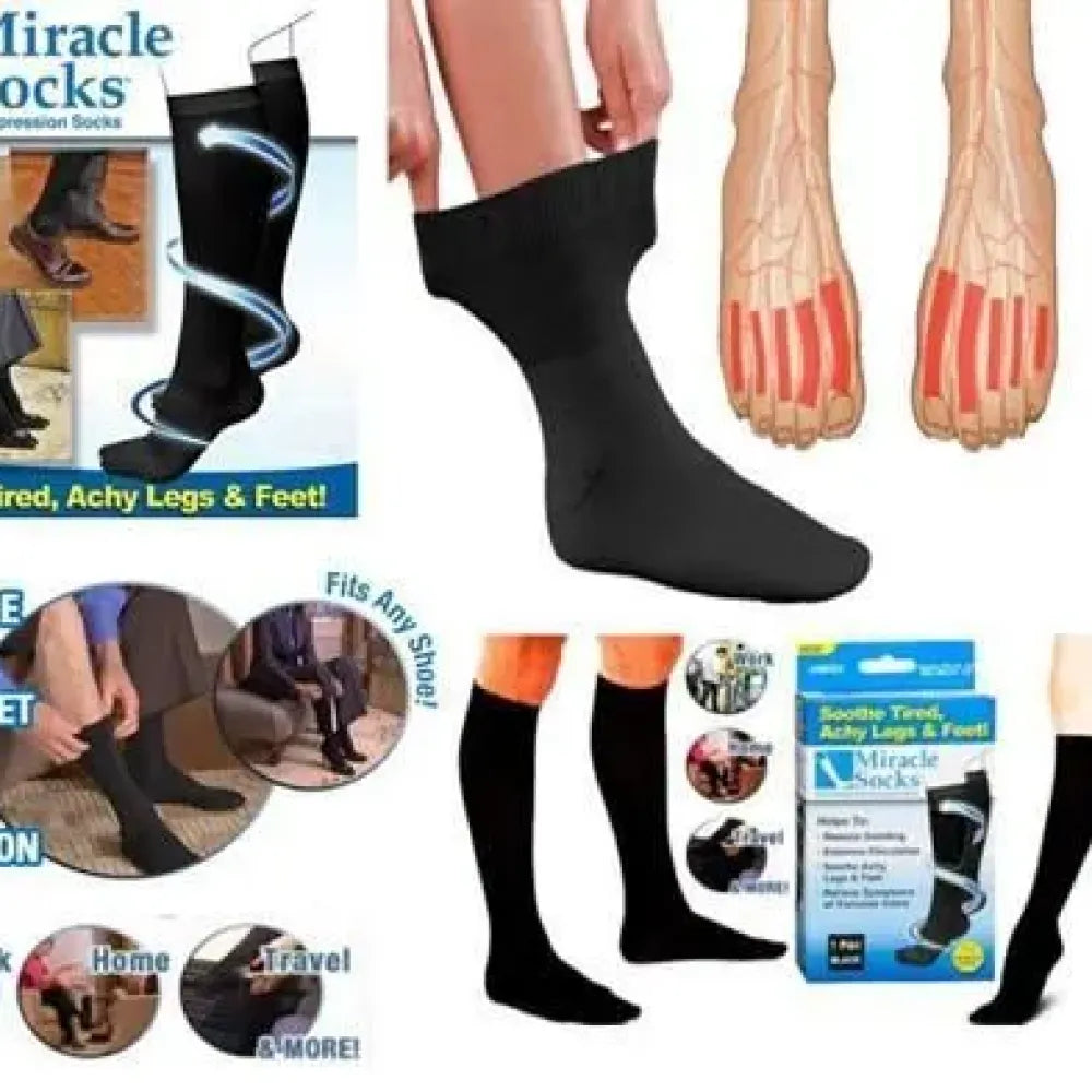 Compression relief socks