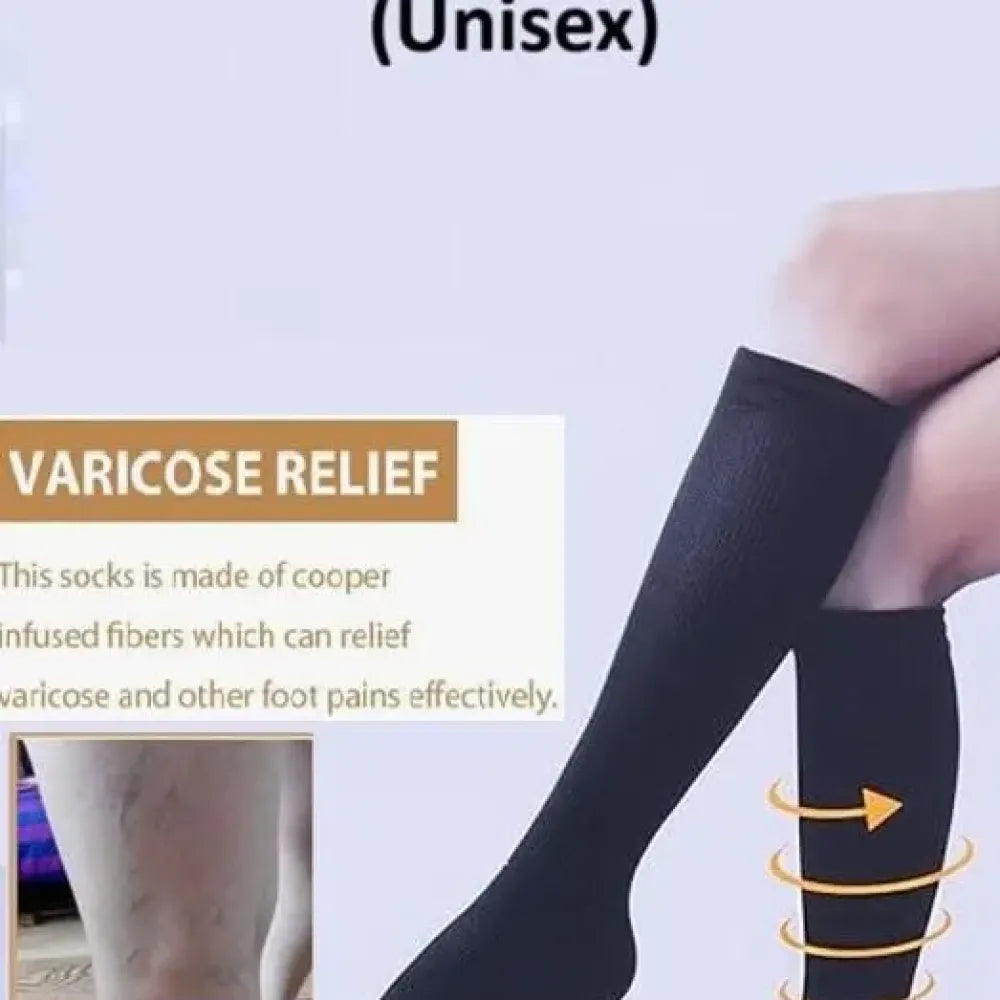 Compression relief socks