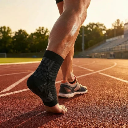 Compression socks for feet and ankles (black)