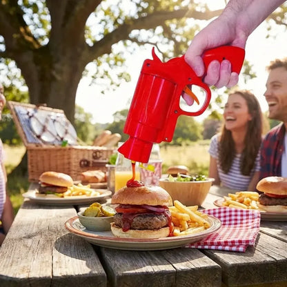 Condiment dispenser sauce gun - home & kitchen