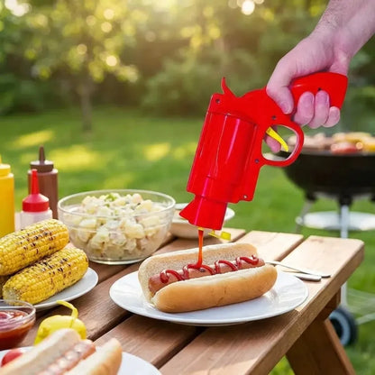 Condiment dispenser sauce gun - home & kitchen