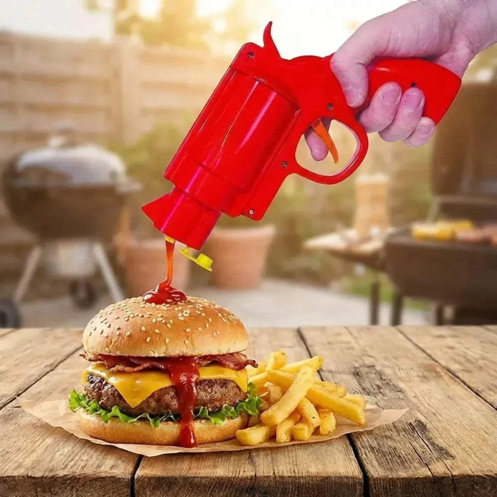 Condiment dispenser sauce gun - home & kitchen