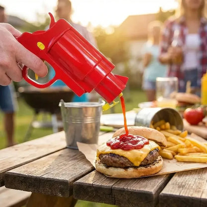 Condiment dispenser sauce gun - home & kitchen