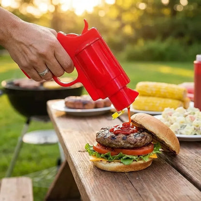 Condiment dispenser sauce gun - home & kitchen