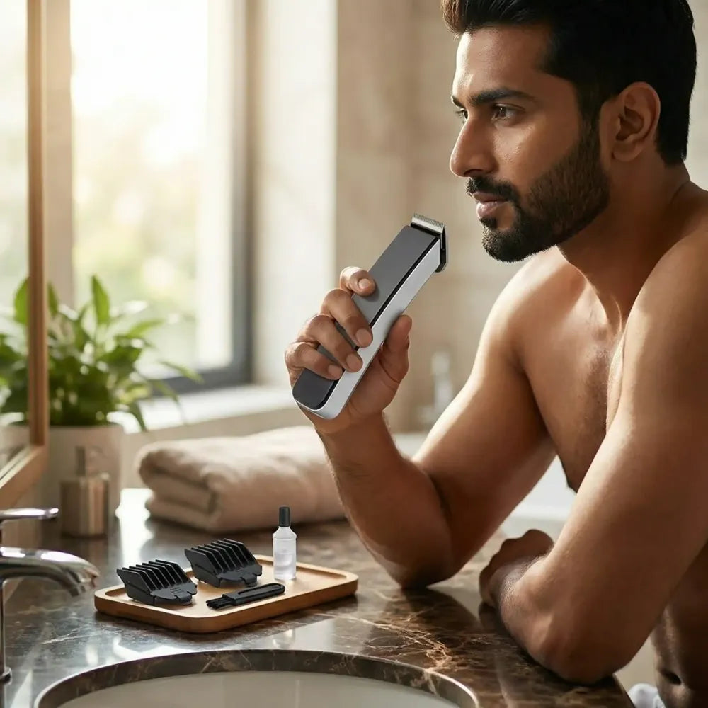 Cordless hair & beard trimmer - health beauty