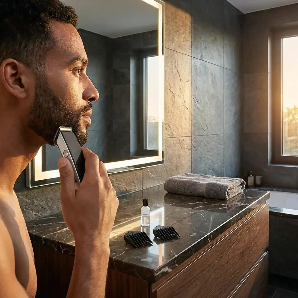 Cordless hair & beard trimmer - health beauty