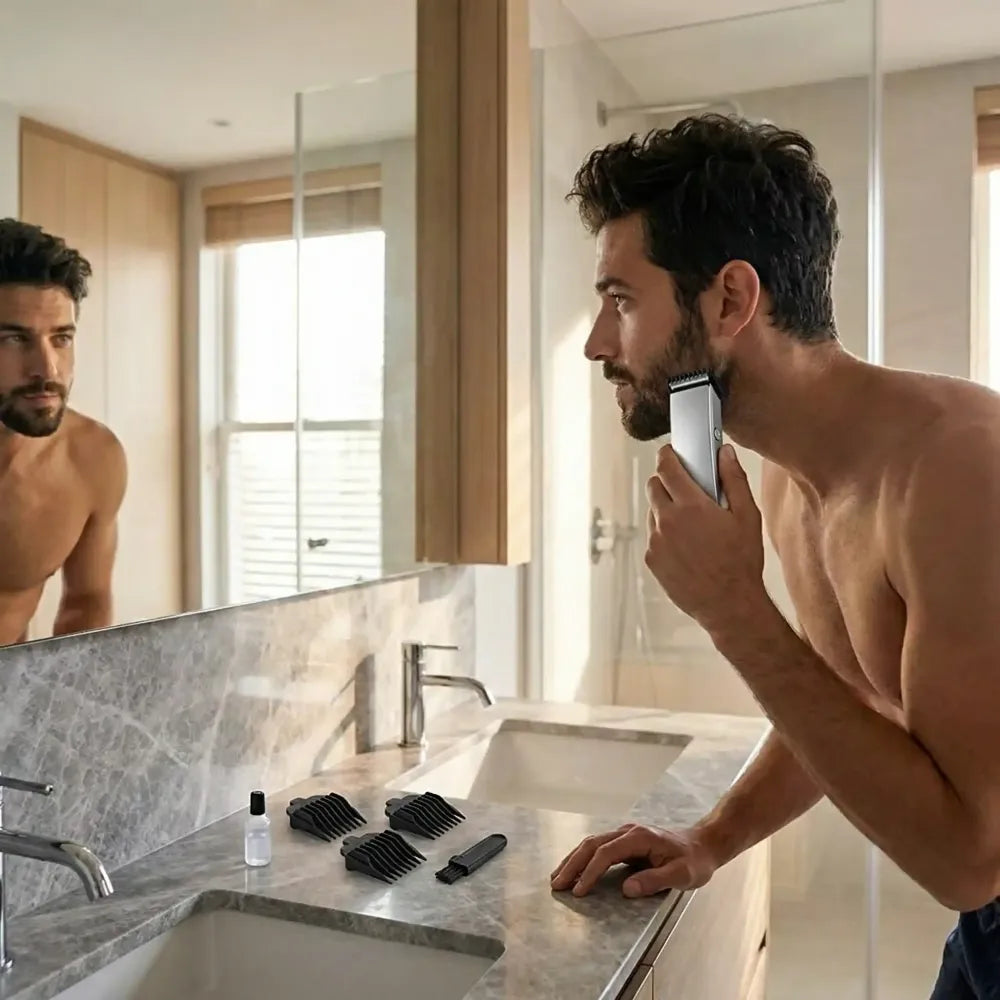 Cordless hair & beard trimmer - health beauty