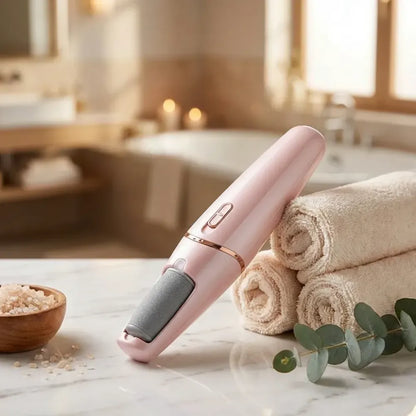Cordless pedicure callus remover
