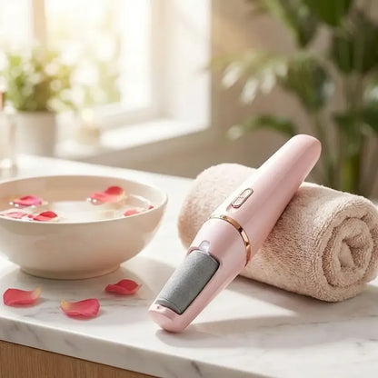Cordless pedicure callus remover