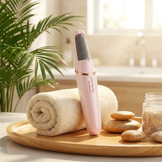 Cordless pedicure callus remover