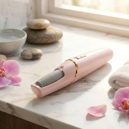Cordless pedicure callus remover