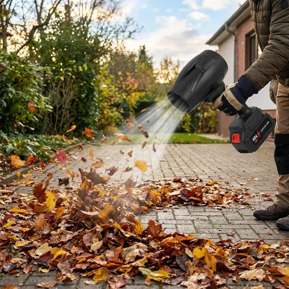 Cordless turbo jet blower