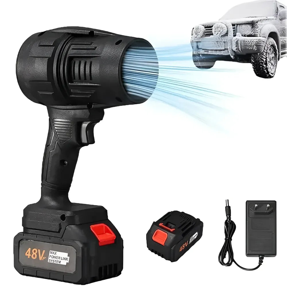 Cordless turbo jet blower