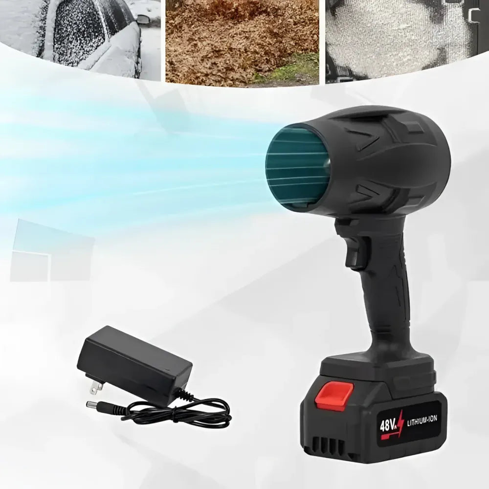 Cordless turbo jet blower