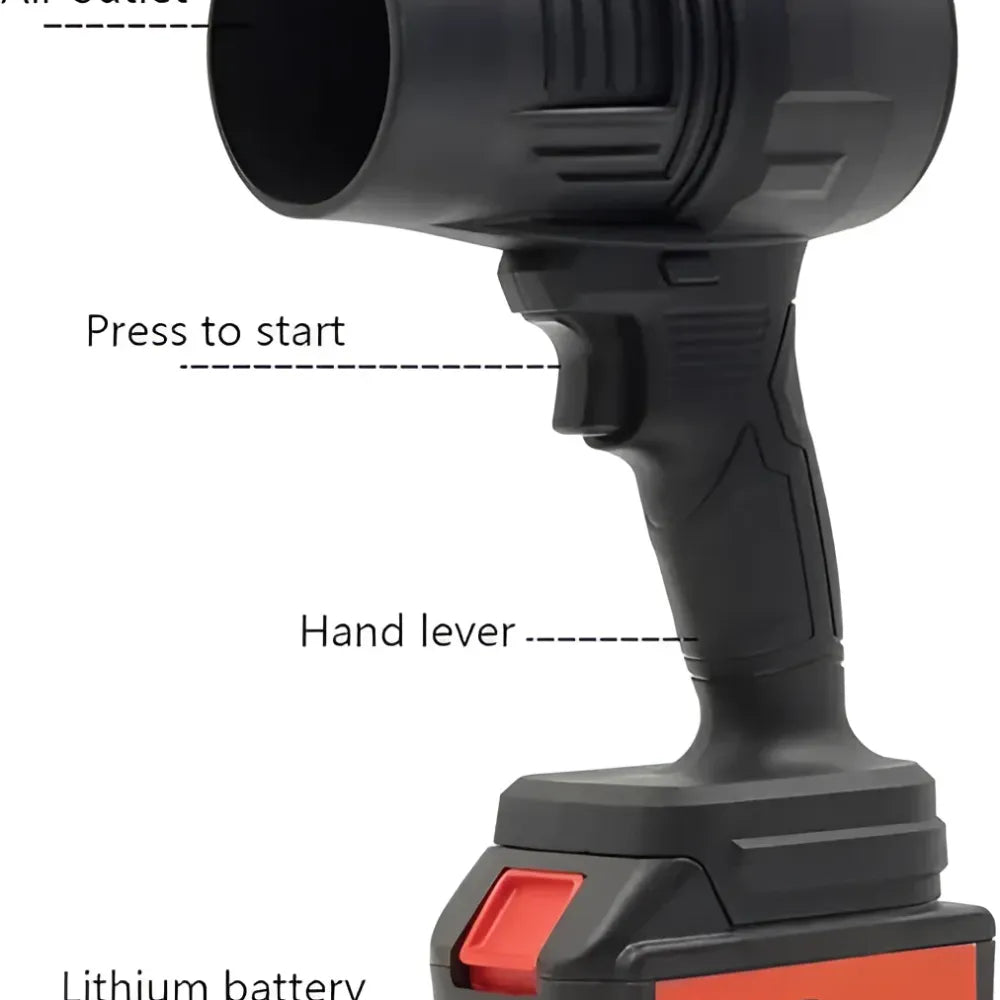 Cordless turbo jet blower