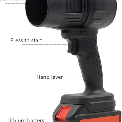Cordless turbo jet blower