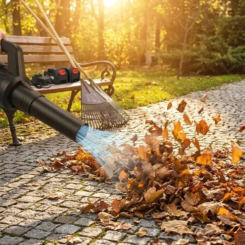 Cordless turbo jet blower