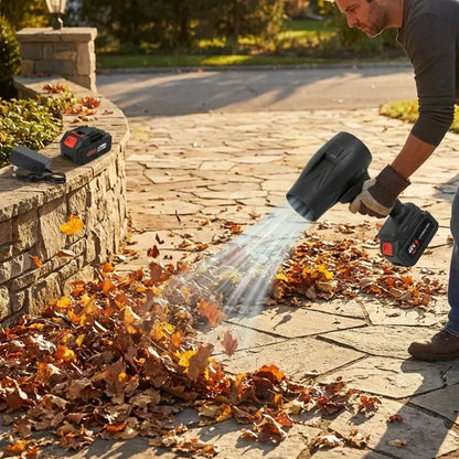 Cordless turbo jet blower