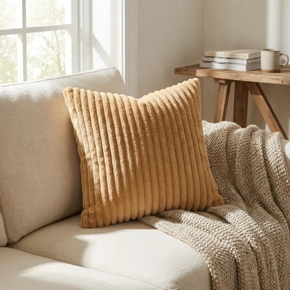 Corduroy decorative pillow cover - home improvement