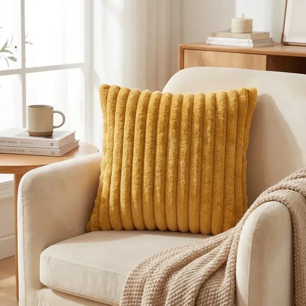 Corduroy decorative pillow cover - home improvement