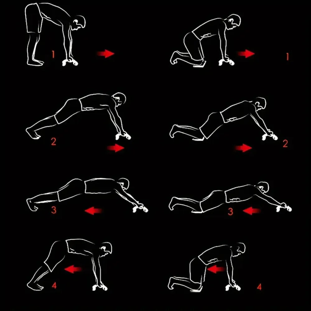 Core strength ab roller