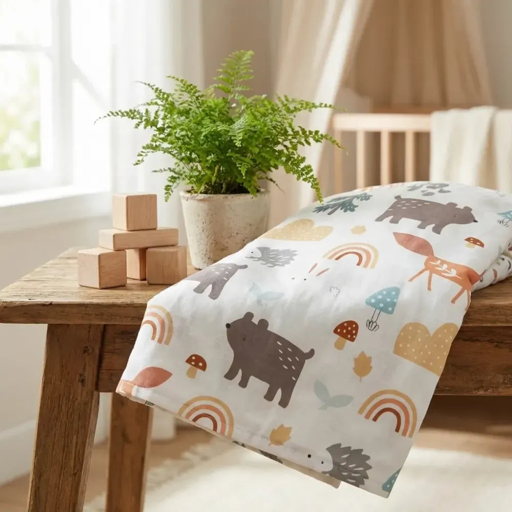 Cotton baby nursing pillow cover