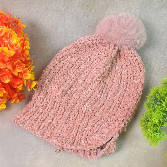 Cozy winter pom-pom caps - health & beauty