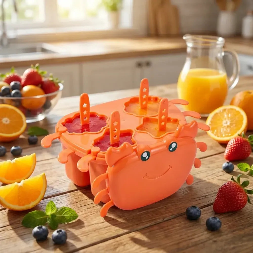 Crab silicone popsicle mold - home improvement