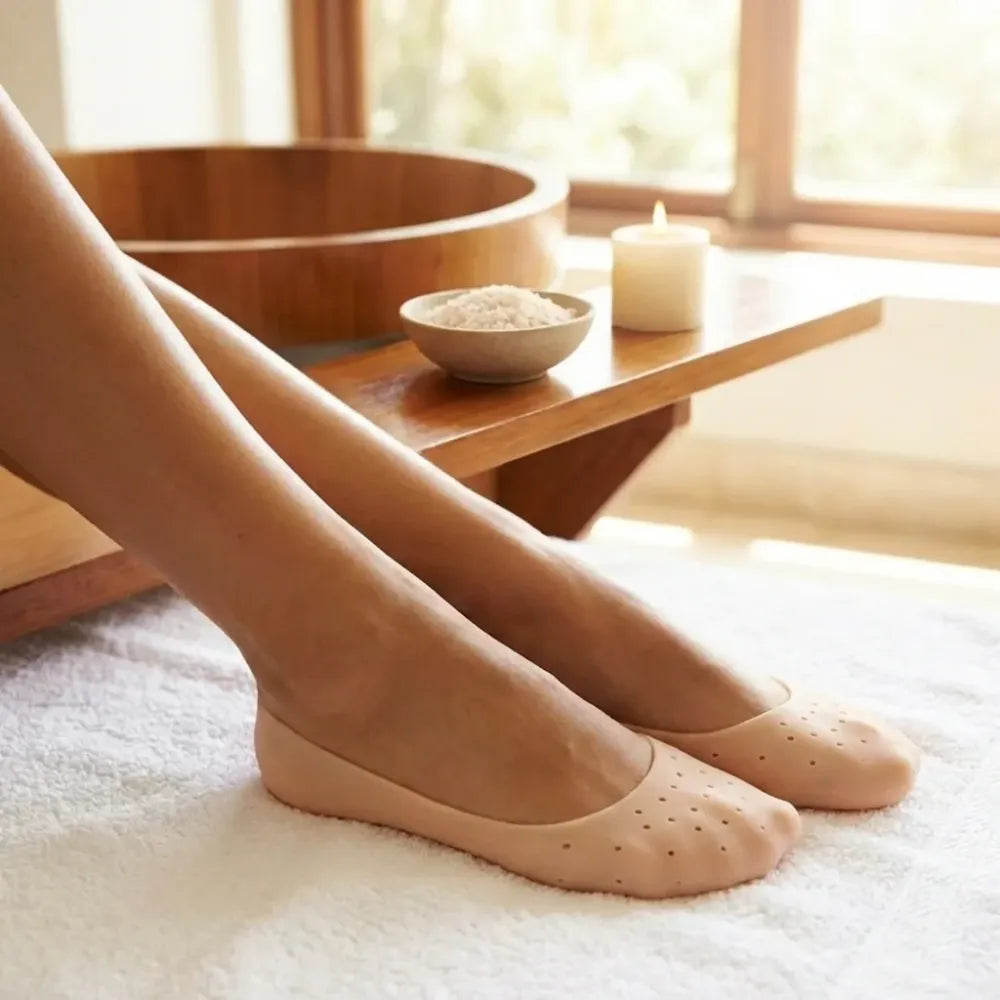 Cracked heel repair socks - health care