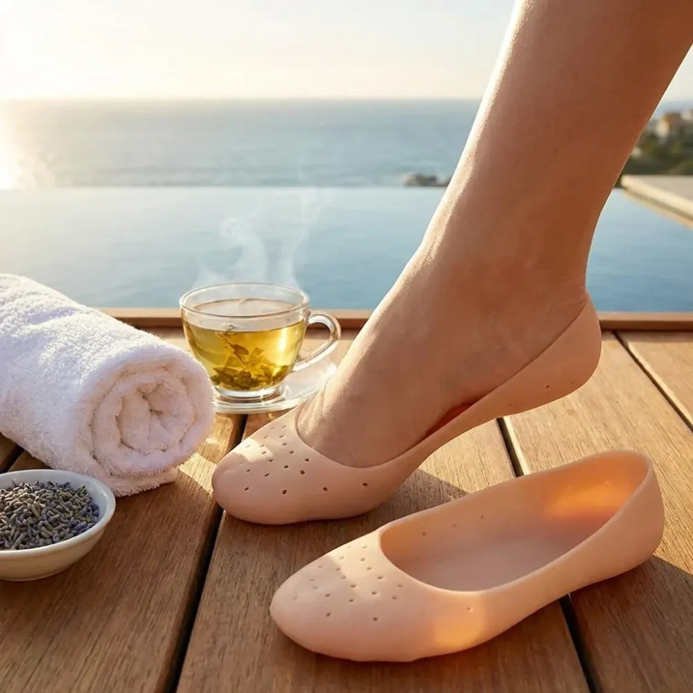Cracked heel repair socks - health care
