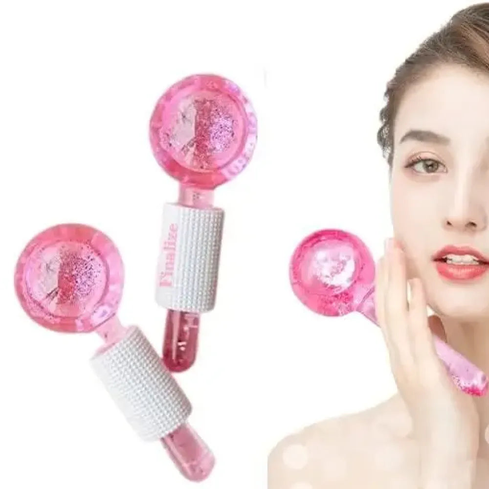 Crystal ice facial globes - summer product