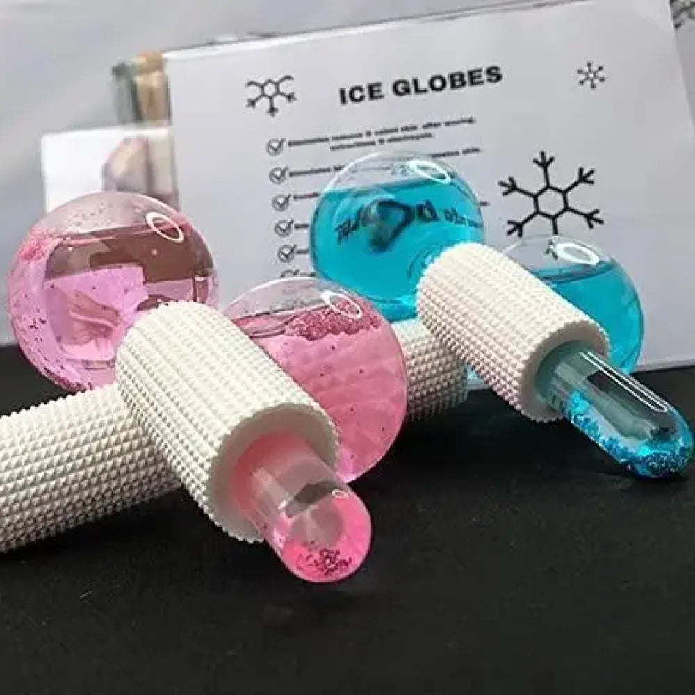 Crystal ice facial globes - summer product
