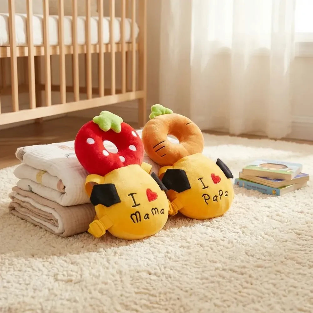 Cuddly potty training seat - toys