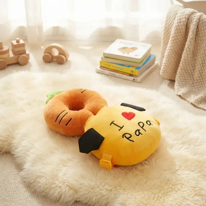 Cuddly potty training seat - toys