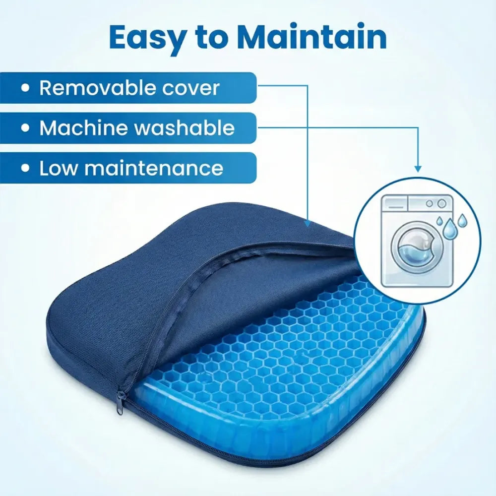 Cushion seat flex pillow gel orthopedic pad (egg sitter) - home & kitchen
