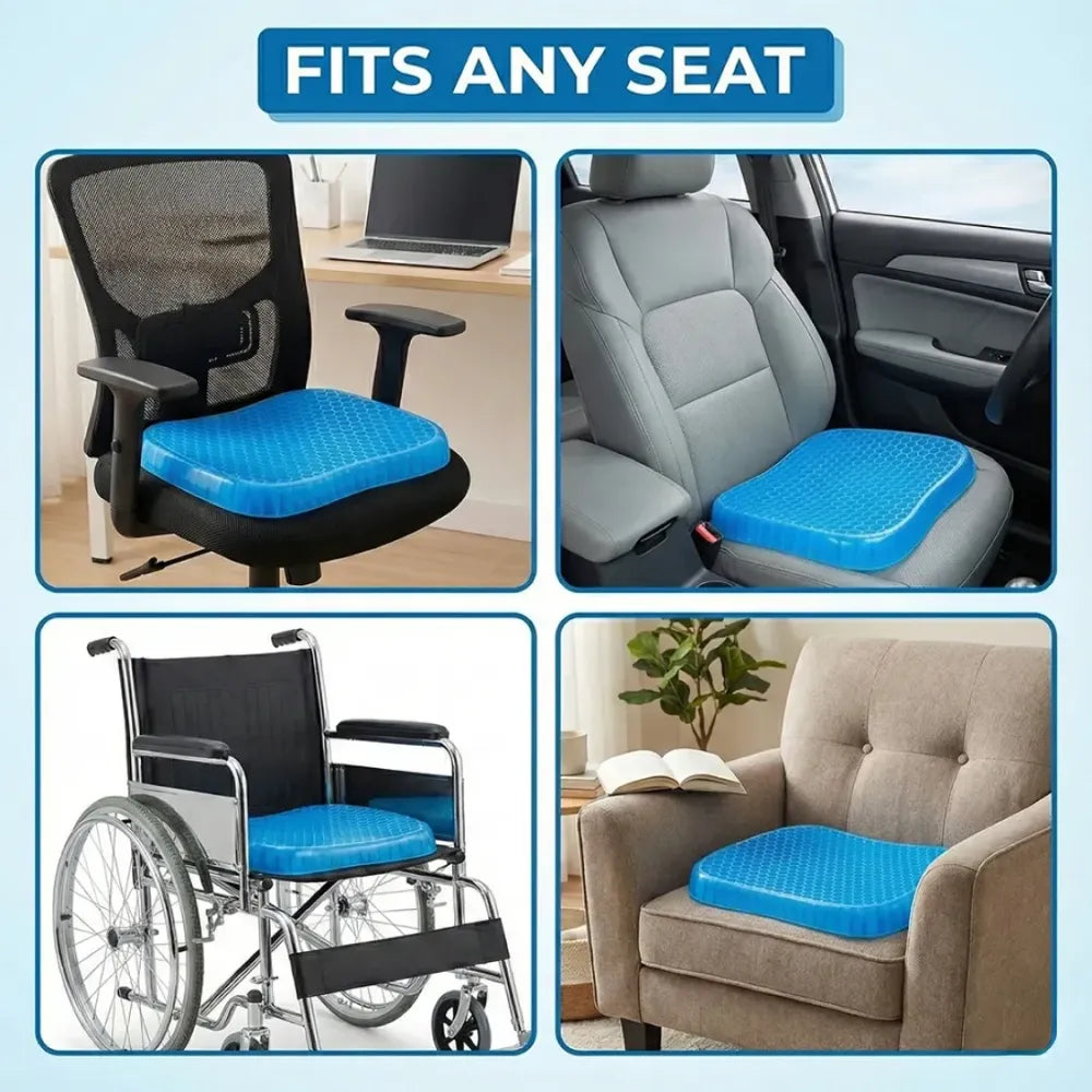 Cushion seat flex pillow gel orthopedic pad (egg sitter) - home & kitchen