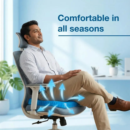 Cushion seat flex pillow gel orthopedic pad (egg sitter) - home & kitchen