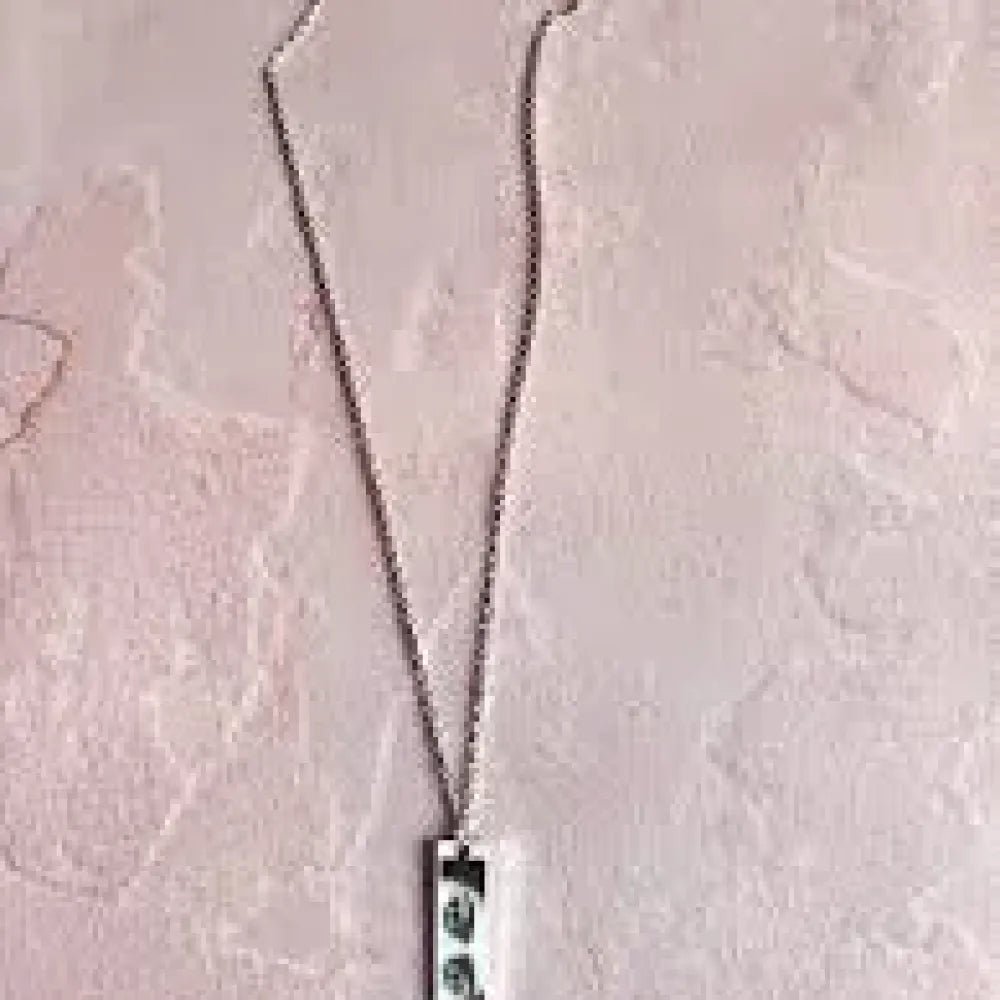 Custom engraved eye necklace - bracelets