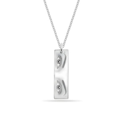 Custom engraved eye necklace - bracelets