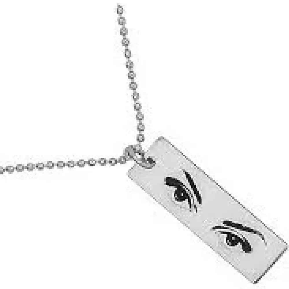Custom engraved eye necklace - bracelets
