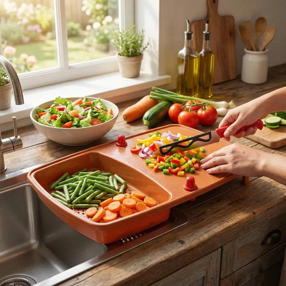 Cut n wash box - home & kitchen