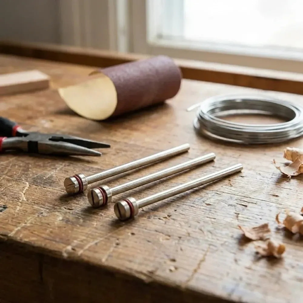 Cut-off wheel mandrel set - hardware