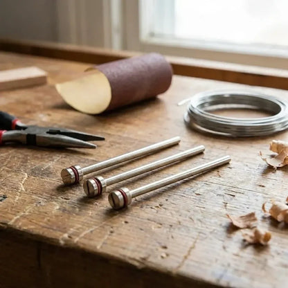 Cut-off wheel mandrel set - hardware