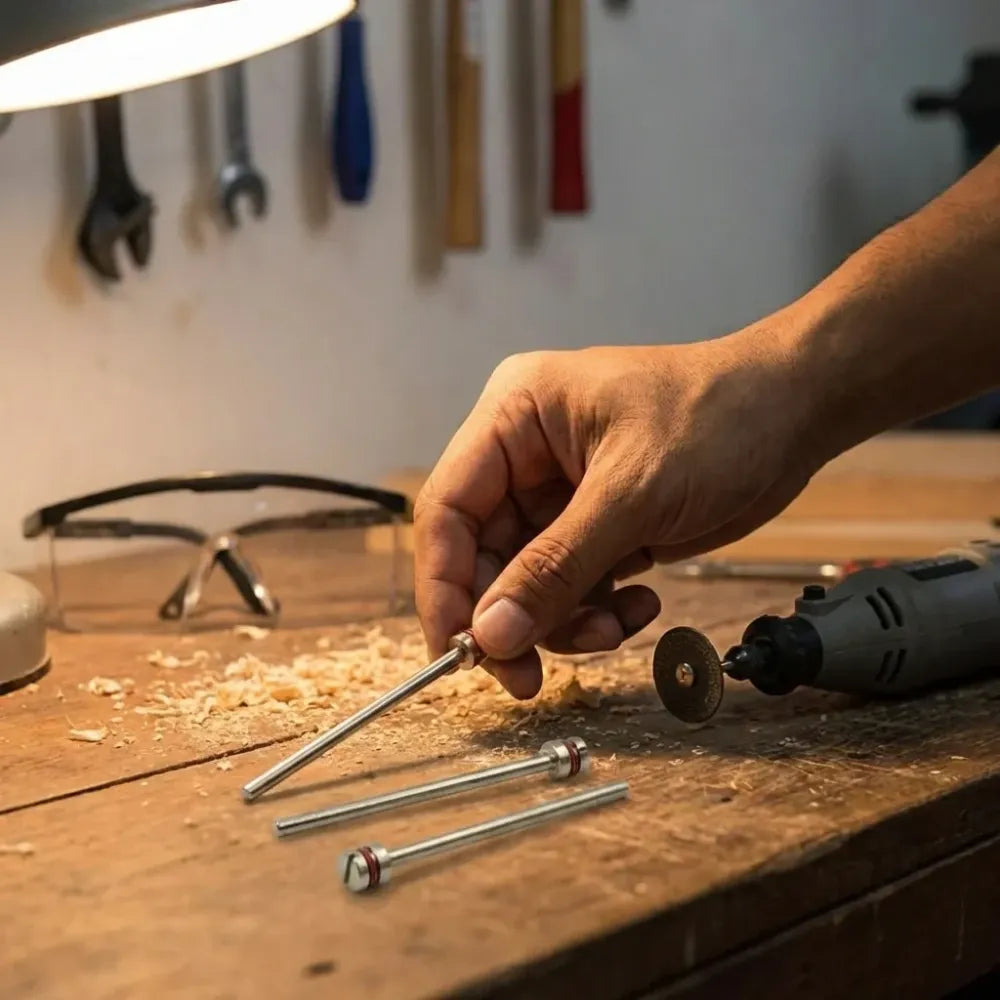 Cut-off wheel mandrel set - hardware