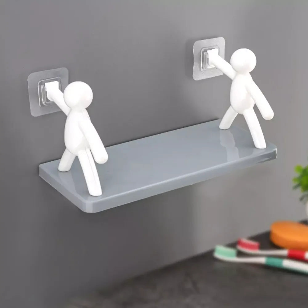 Cute adhesive floating shelves