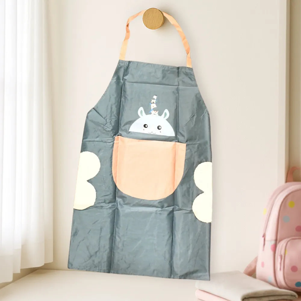 Cute cartoon animal design kitchen apron (1 pc) - home &